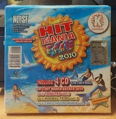 CD HIT MANIA SOMMER 2010 COMPILATION 4 CD VERSIEGELT LIEFERUNG 24/48H MIT BRT