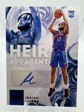 Isaiah Livers RC Auto #/49 2021-22 Panini Court Kings Heir Apparent Violet