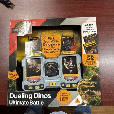 Jurassic World Rebirth Dueling Dinos Ultimate Battle Game 50+ Dinosaurs New