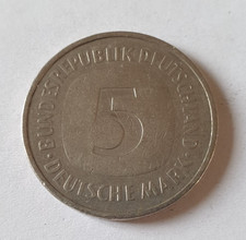 BRD Deutschland 5 Mark DM Münze 1981