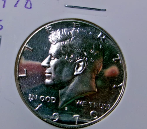 1970 S SILVER PROOF KENNEDY HALF DOLLAR