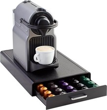 50 Pod Nespresso Coffee Capsule rack Holder Dispenser Stand Drawer Storage