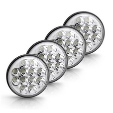 5-3/4 inch 5.75" Round LED Headlights, for Pony Cars/Trucks/Pickup/Muscle