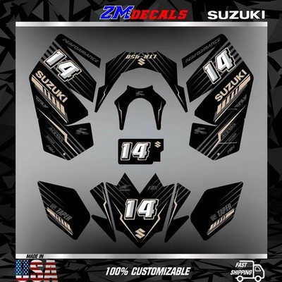 Suzuki LTR 450 ATV stickers decals graphics kit 2006-2014