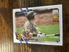2021 Topps Update JAKE CRONENWORTH Rookie Base Debut RC #US143 San Diego Padres
