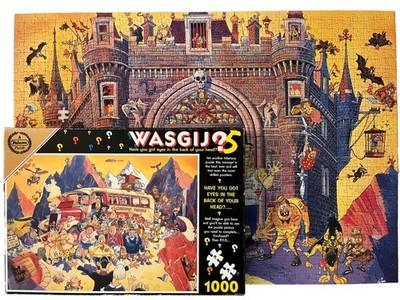 Wasgij Original Puzzle 5 Late Booking - unvollständig Hotel Horror Monster Dracula