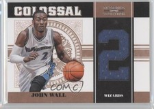 2010-11 Playoff National Treasures Jersey Number 44/99 John Wall #8 2z1