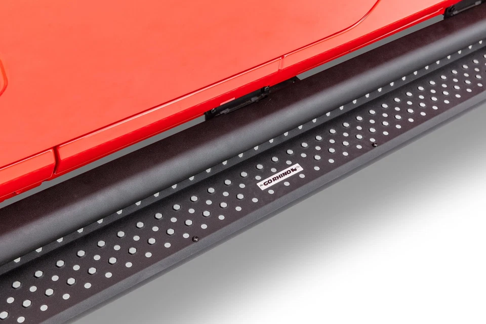 For Nissan Frontier 2005-2025 Go Rhino D14346T Dominator D1 Black Running Boards — 第 4/4 张图片