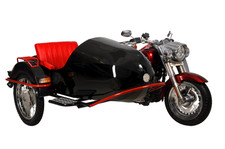 Motorcycle Sidecar + Universal Mounting Kit, Fits Harley, royal enfield etc