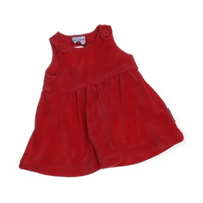 Polarn O. Pyret, Latzkleid, Größe: 50, Rot, Baumwolle, Einfarbig, Cord #YhS