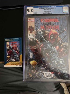 Deadpool vs Wolverine #1 CGC 9.8  