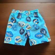 Hurley Sz 2T boys swim trunks Surf Enjoy Vacay Everyday