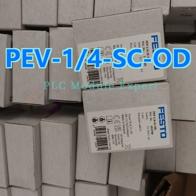 PEV 1 4 SC OD 1X NEW FESTO PEV-1/4-SC-OD 161760 Pressure Switch Fast Delivery