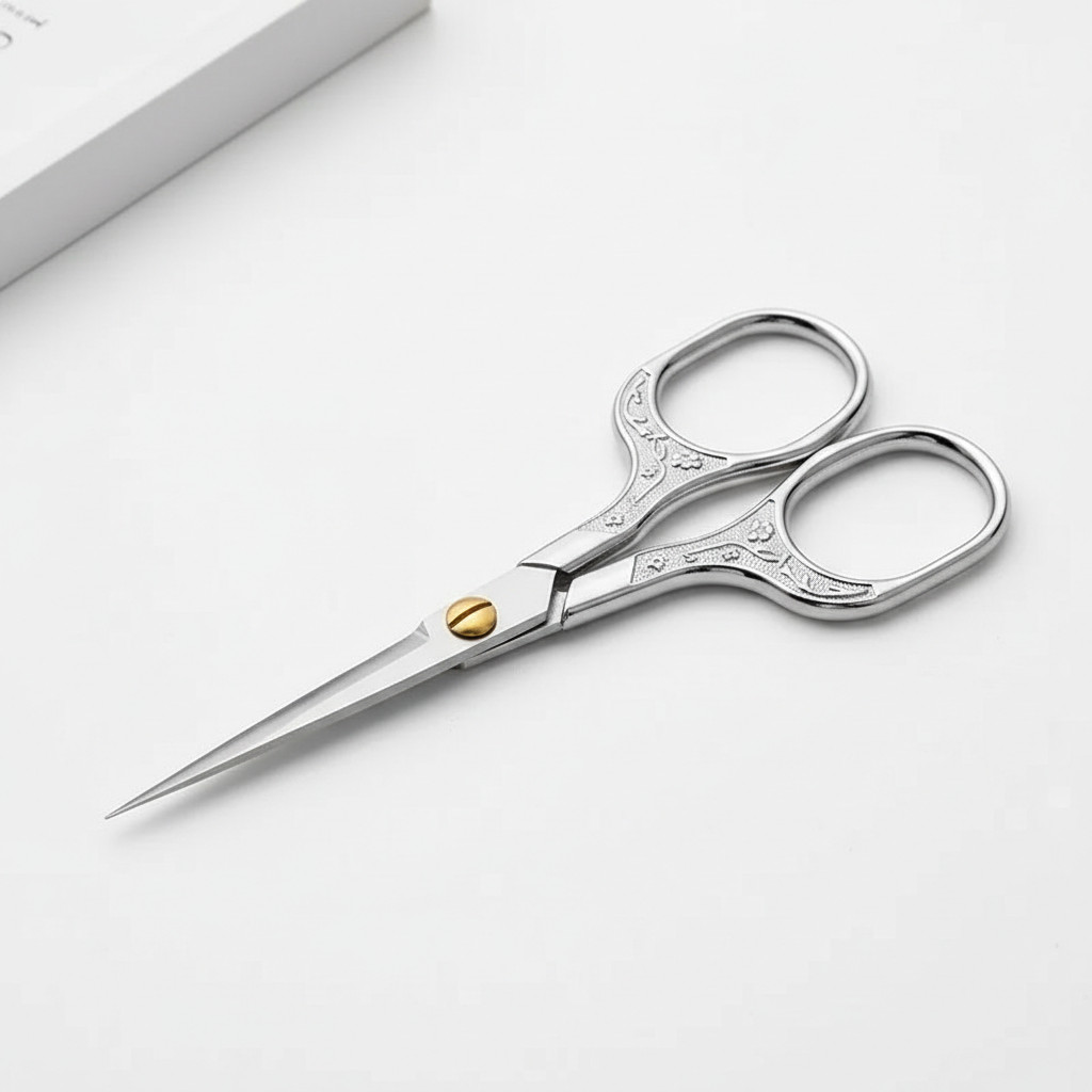 Vintage Embroidery Scissors Stainless Steel Sewing Fabric Cutter Tailor Shears