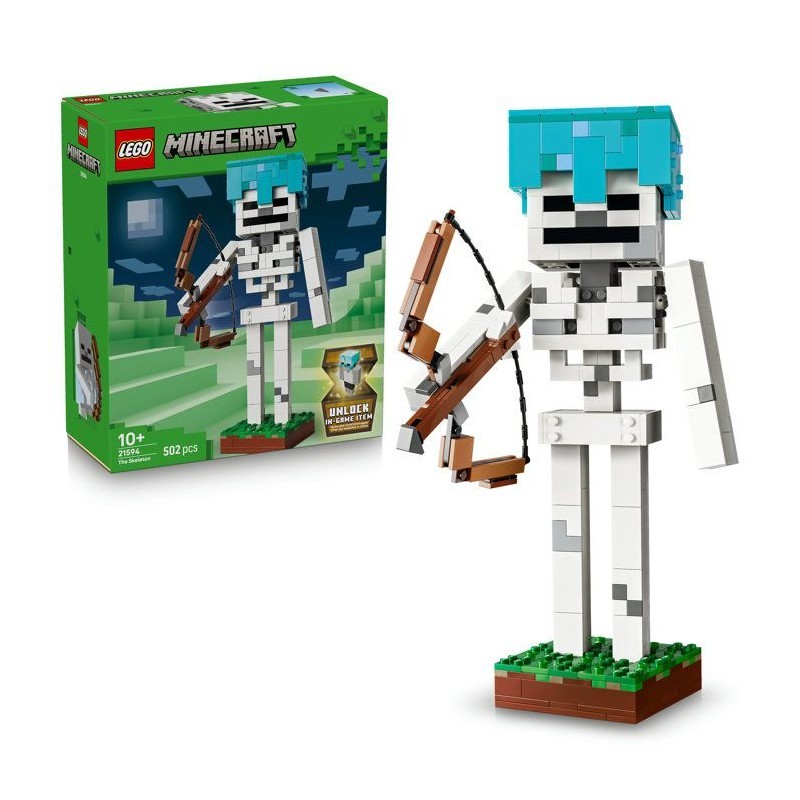LEGO Minecraft 21594 Le Squelette pour détacher les enfants des écrans