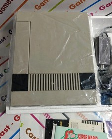 CONSOLE NINTENDO NES CONTROL DECK SUPER MARIO BANK PACK MATTEL RARO COMPLETO