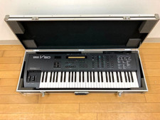 Yamaha V50 Synthesizer, tested and working, with hard case, made in Japan.