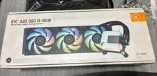 EK-AIO 360 D-RGB 360mm RGB CPU Cooler Open Box