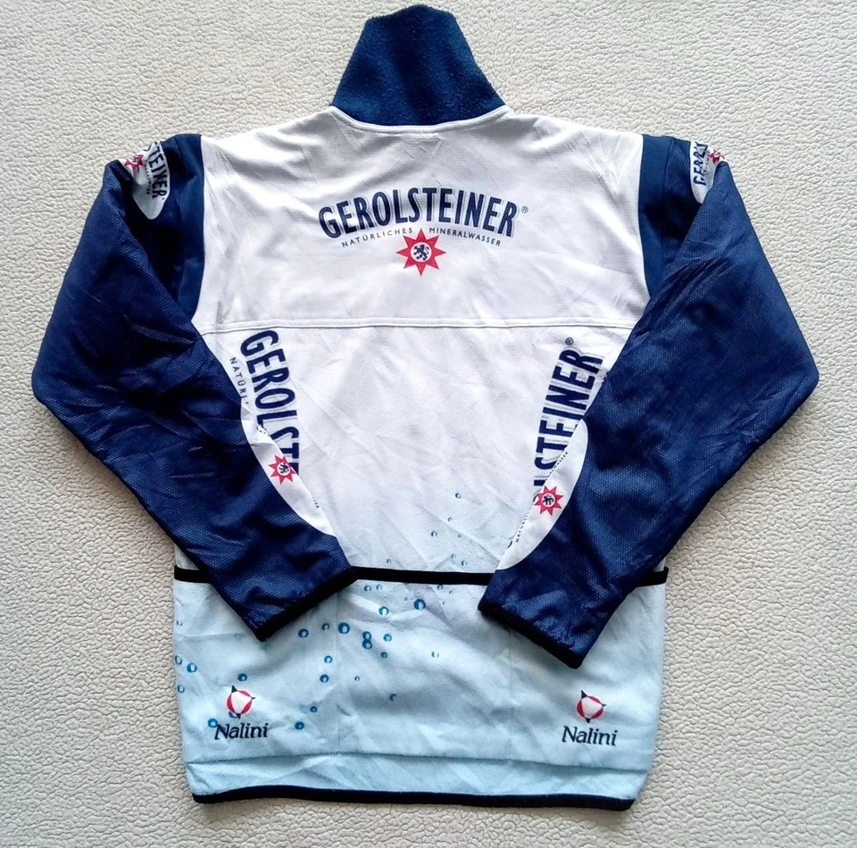 Chaqueta térmica de ciclismo de invierno Gerolsteiner Team 2003 rara de colección de Nalini — M/L Foto 3 de 4