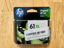HP 61XL Black Ink Cartridge Genuine in Retail Box EXP 2020