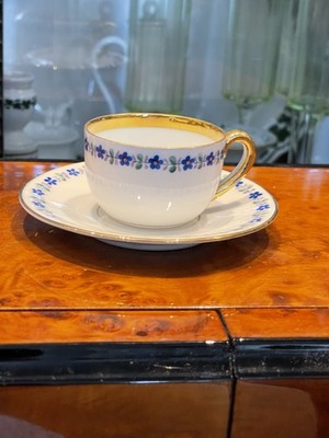 Alte Mokkatasse mit UT Espresso Tasse garasAiet Made inCzechosi-vakia