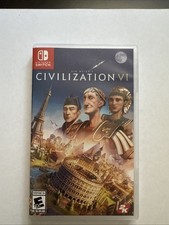 Nintendo Switch : Sid Meiers Civilization VI - Case And Inserts Only NO GAME 