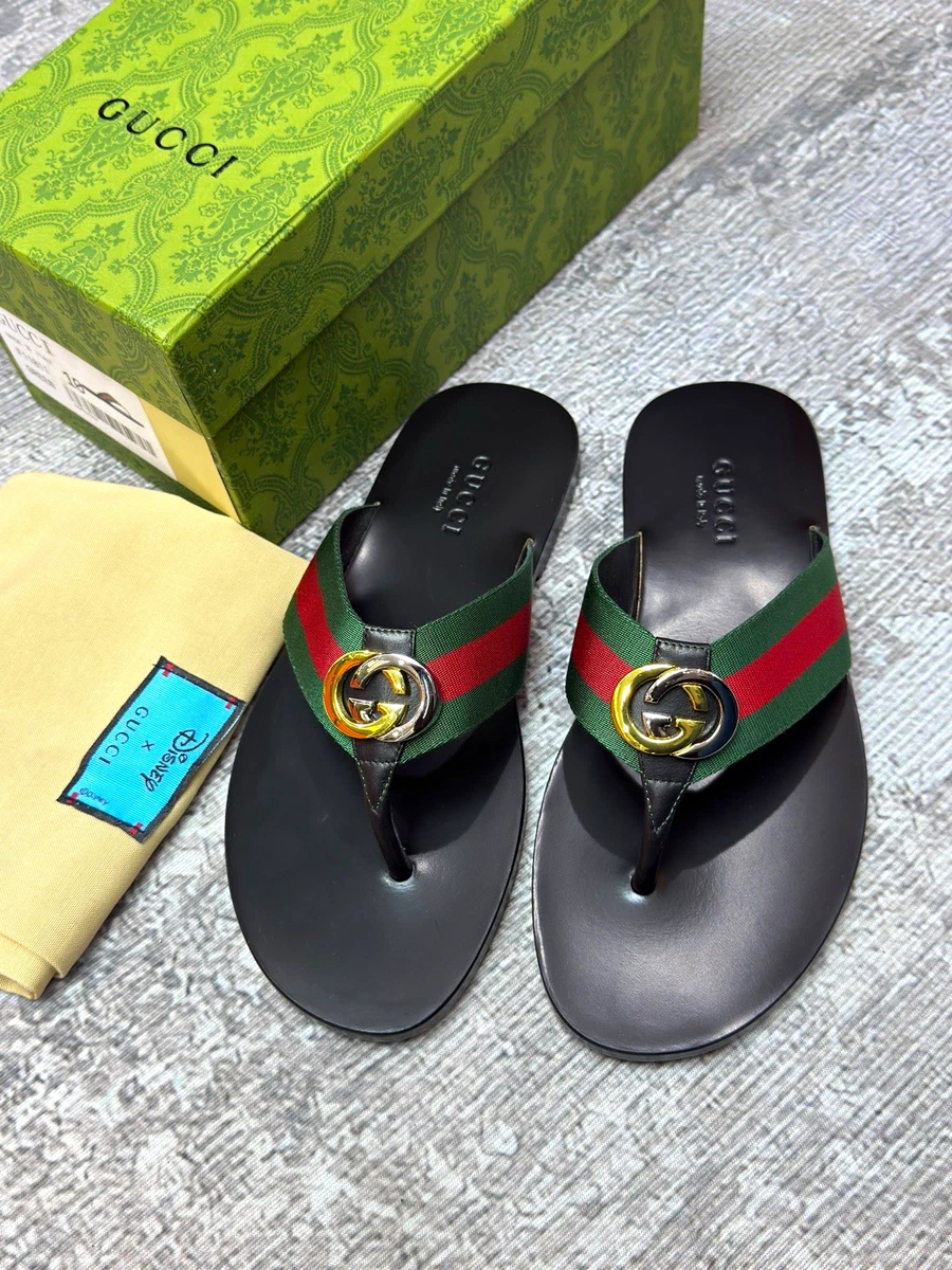 Gucci Striped Sandals for Men for sale | eBay