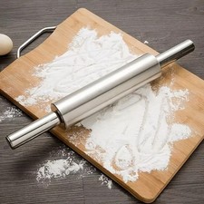 Kitchen s Favorite Stainless-Steel Rolling Pi...
