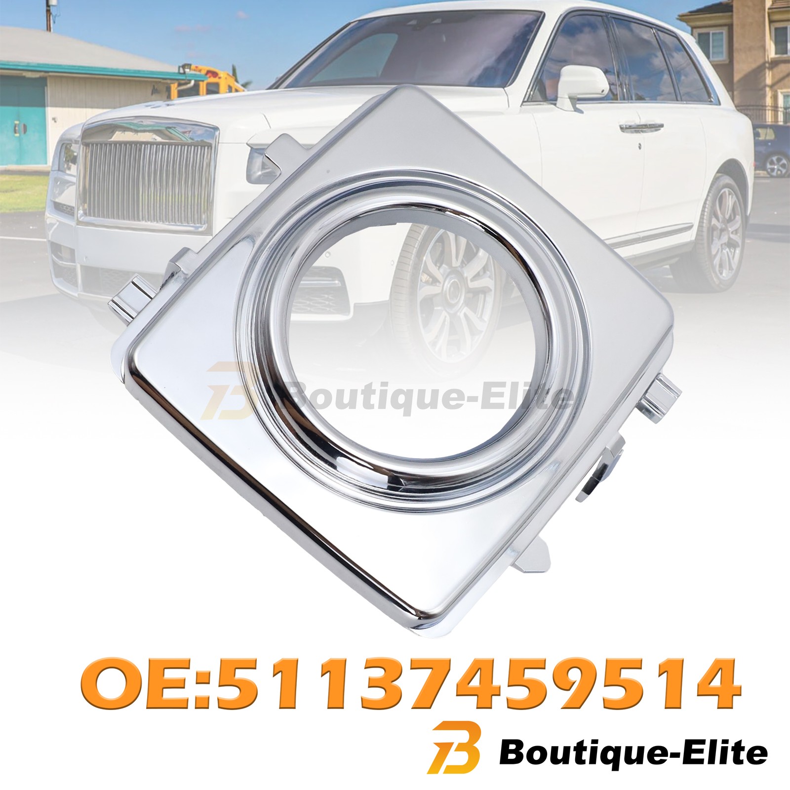 Chrome Cover Spirit Of Ecstasy For 2019-2023 Rolls-Royce Cullinan