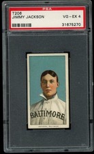 1909-11 T206 Jimmy Jackson Piedmont 350 PSA 4 Baltimore Portrait  (5270)