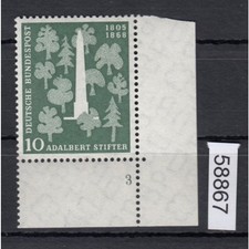 Bundle 1955, Mich.-No.: 220 ** FN 3 Corner Edge