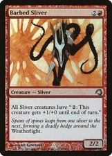 LP - Foil - Barbed Sliver - 18 - Premium Deck Series: Slivers
