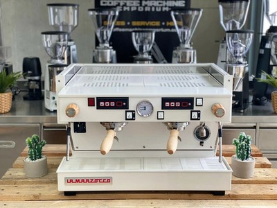 La Marzocco Linea Classic AV 2 Group Commercial Espresso Coffee Machine - White