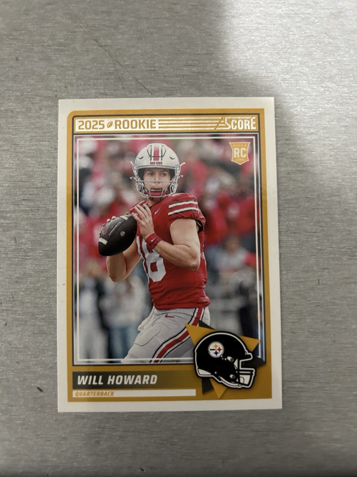 2025 Score - Rookies Will Howard #3 (RC)
