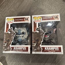 Funko Pop! Krampus de Navidad #14 exclusivo para ojos (congelado) y 14 comunes casi como nuevo