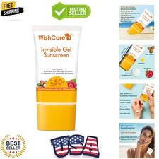 Invisible Gel Sunscreen SPF 50 PA   For Oily and Dry skin - Light Weight O...