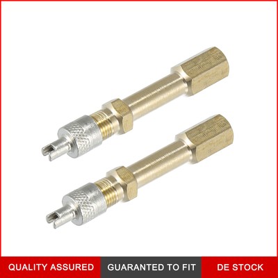 2 stücke 50mm Rad Reifen Ventil Extender Stem Erweiterung Inflation Stright Pol