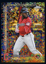 Topps BUNT 2025 Topps Gilded Mini Diamond Rookie Jhonkensy Noel #d/50 LG DIGITAL