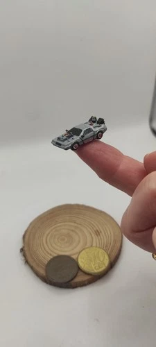 DELOREAN BTF IV . N Scale 1:160 Static Miniature Resin 3D Printed. 26.5mm/ 1.04"