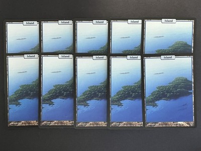 MTG 10x Island - Unhinged - Magic: The Gathering 