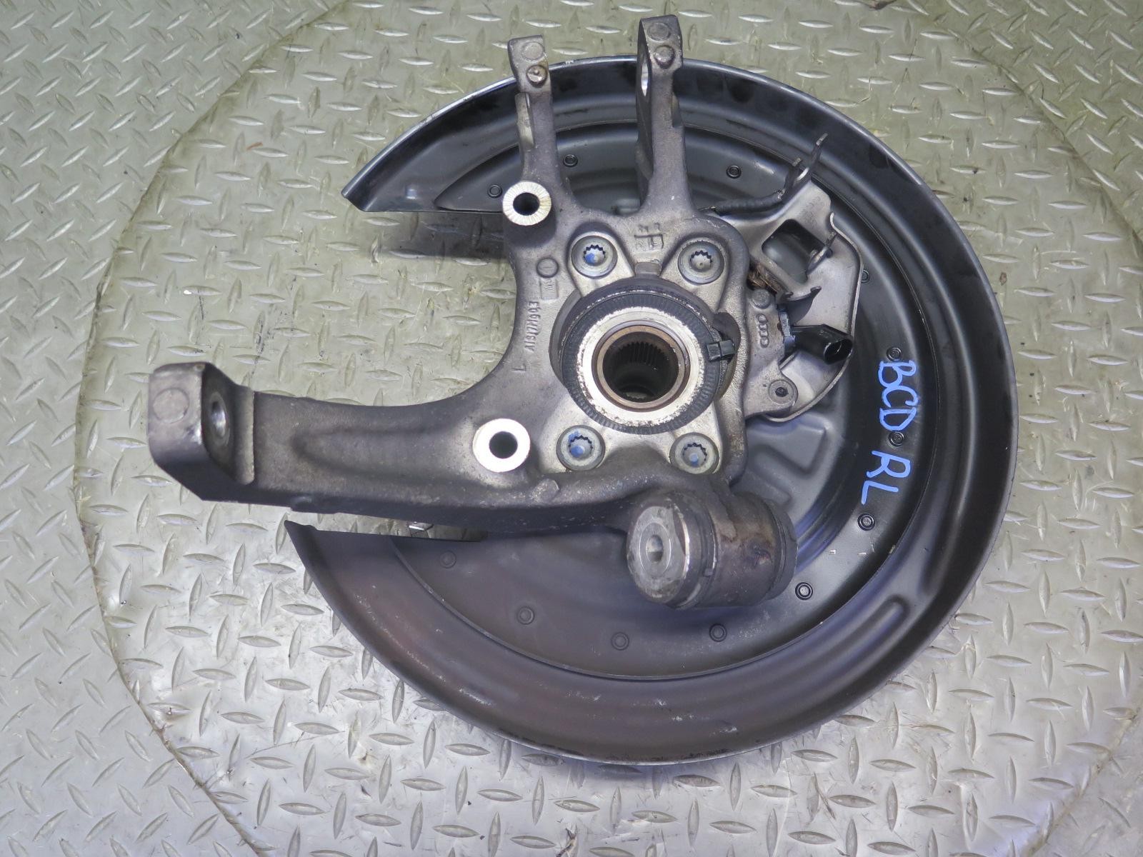 2006-2012 BENTLEY CONTINENTAL FLYING SPUR REAR LEFT SPINDLE KNUCKLE WHEEL HUB