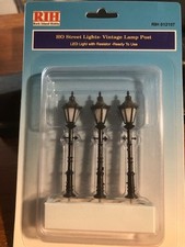 Rock Island Hobby 12107 HO Scale Vintage Lamp Posts HH
