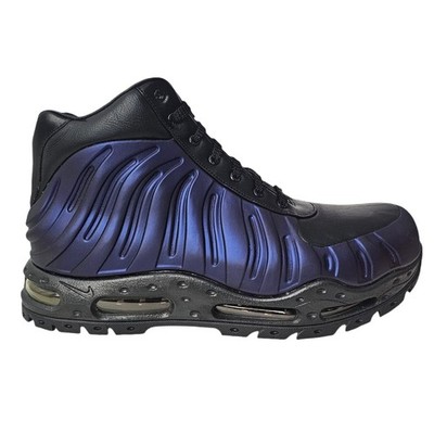 Nike (Men's 11) Air Max Foamdome Eggplant Boots Varsity Purple/Black 843749-500