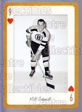 2005 Boston Bruins Legends Playing Card #22 Milt Schmidt