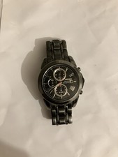 Seiko SSC193 Men's Le Grand Sport Black Dial Solar Powered Chronograph Watch.