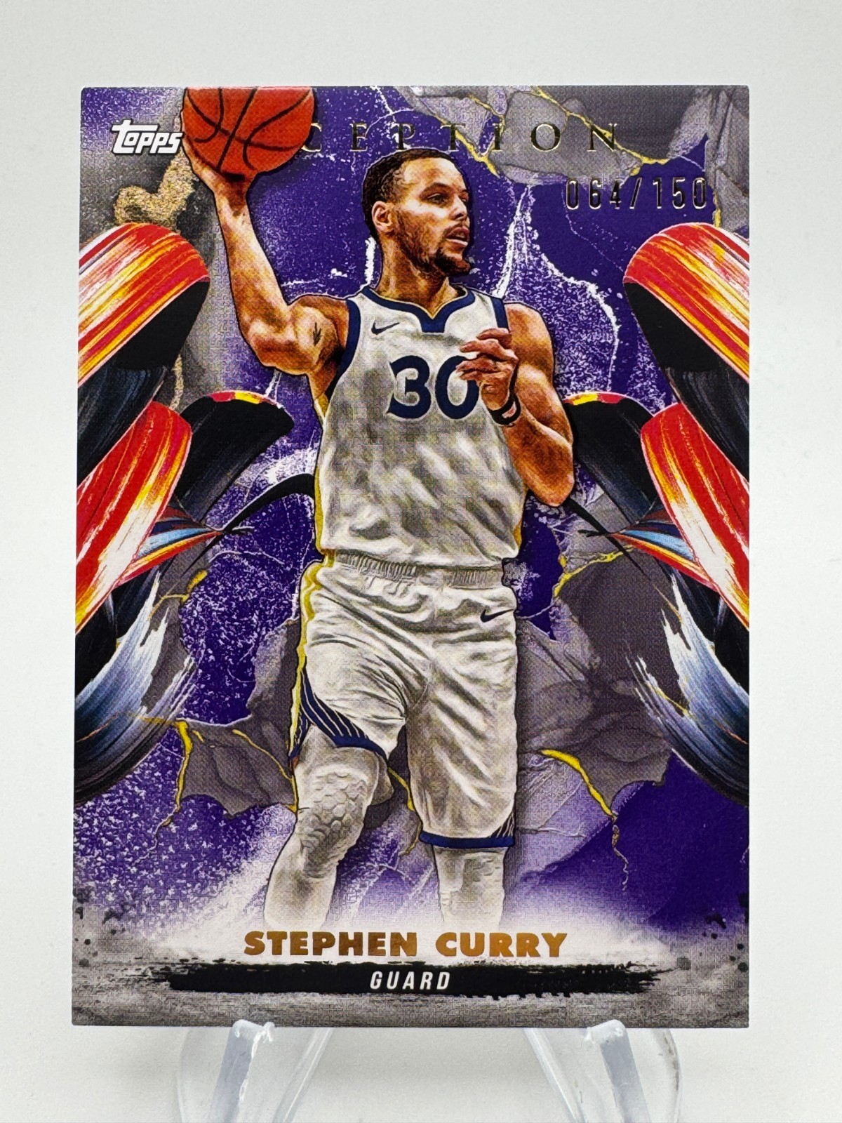 Stephen Curry 2024 Topps Inception #69 Purple /150 Price Guide 