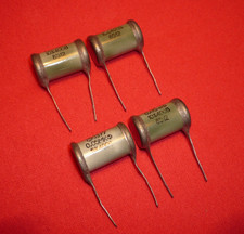 4pcs. OKBG-I / - capacitors USSR for sound 0.05 F 400V. MILITARY. UltraRARE
