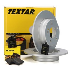 TEXTAR Bremsscheiben Ø 278mm + Beläge für MERCEDES W203 CL203 C209 R171 hinten