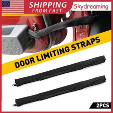 For 2007 -21 Jeep Wrangler JK/JL/JT Oxford Car Door Limiting Straps Auto Parts H