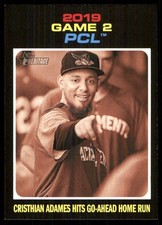 Cristhian Adames 2020 Topps Heritage M/L #195 Sacramento River Cats MLB READ